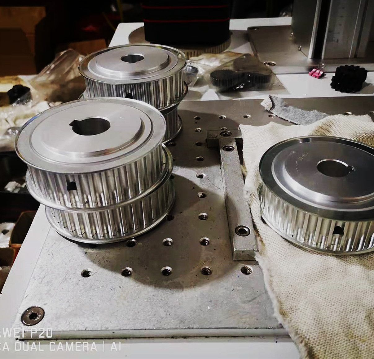 Large-Size Industrial Gear Manufactured From High-Quality Steel